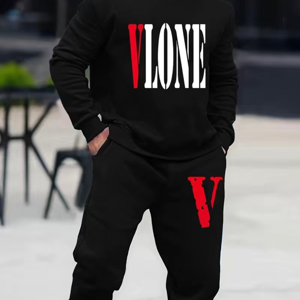 Red and black Vlone
